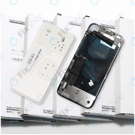 Apple iPhone 11 Pro - LCD Display + Touchscreen Front Glas + Rahmen - 661-15931 Genuine Service Pack