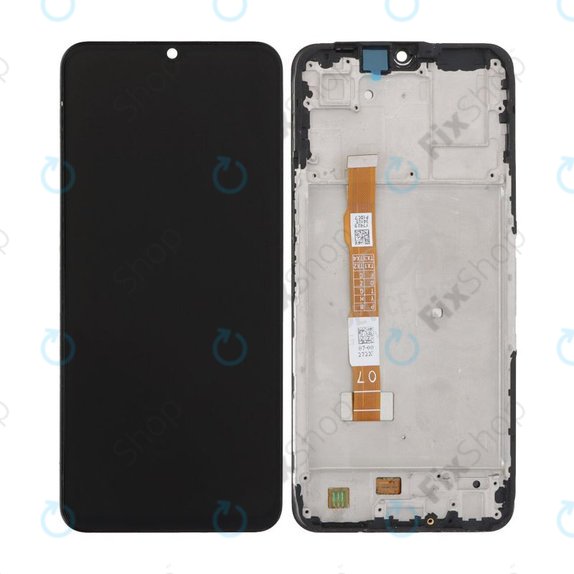 Vivo Y55 - LCD Display + Touchscreen Front Glas + Rahmen (Starlight Black) TFT