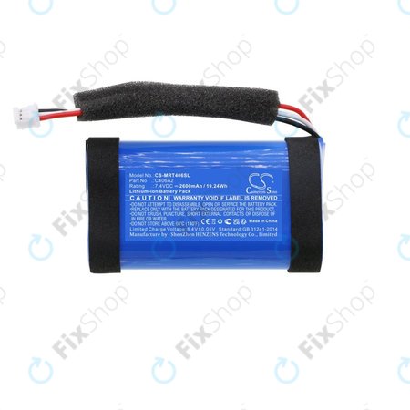 Batterie für Marshall Emberton, 2600mAh, Li-Ion, 7.4V, C406A2, HQ