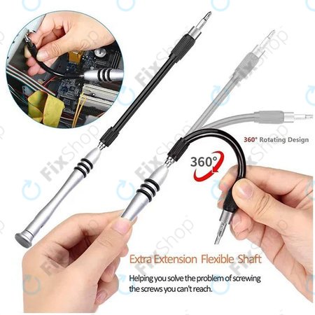 Kingsdun - Professionelles Schraubendreher-Set für Handy-, PC- & Elektronikreparatur 115in1