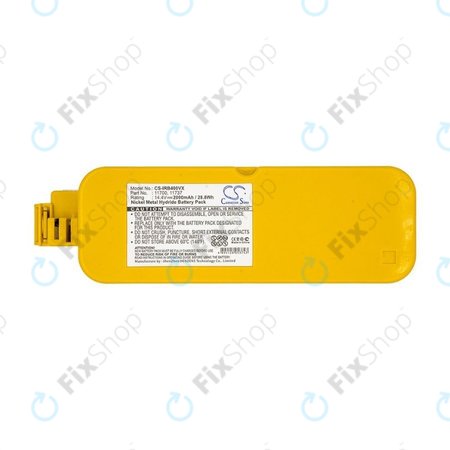 iRobot Roomba 400, 4000 - Akku Batterie 11700, 17373 Ni-MH 14.4V 2000mAh HQ