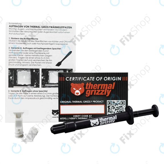 Wärmeleitpaste 2g, Thermal Grizzly Kryonaut Extreme