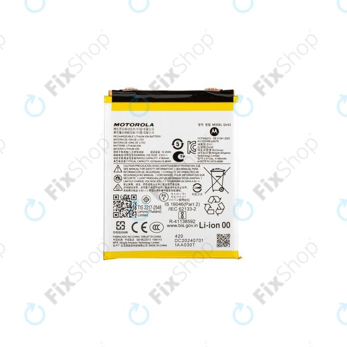 Motorola Edge 50 Neo, ThinkPhone 2025 - Akku Batterie QV43 4300mAh - SB18E23273 Genuine Service Pack