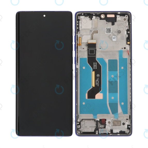 Motorola Moto G85 5G XT2427-3 - LCD Display + Touchscreen Front Glas + Rahmen (Cobalt Blue) TFT