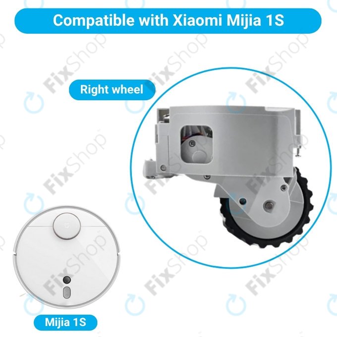 Xiaomi Mijia 1S - Rad mit Motor (Rechts) (Weiß)