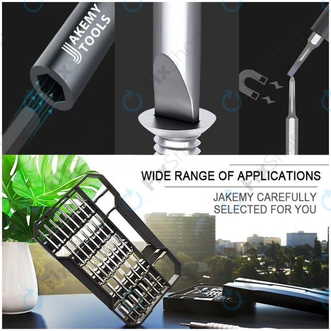 Jakemy JM-8172 - Professioneller Multifunktions-Reparatur-Werkzeugsatz 73in1