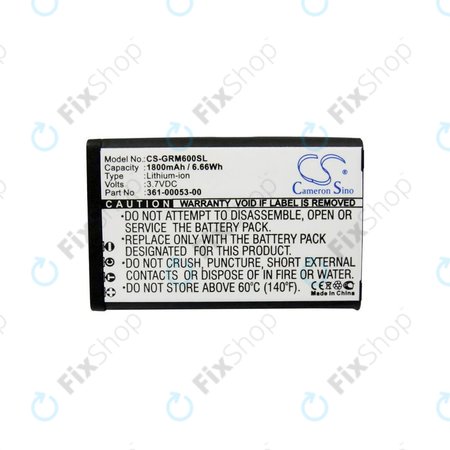 Akku batterie für Garmin Alpha 200, Montana 600t Camo, 1800mAh, Li-Ion, 3.7V, 361-00053-00, HQ