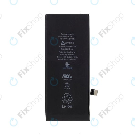 Akku Batterie für iPhone SE (2nd Gen 2020), 1821mAh, A2312, Service Pack