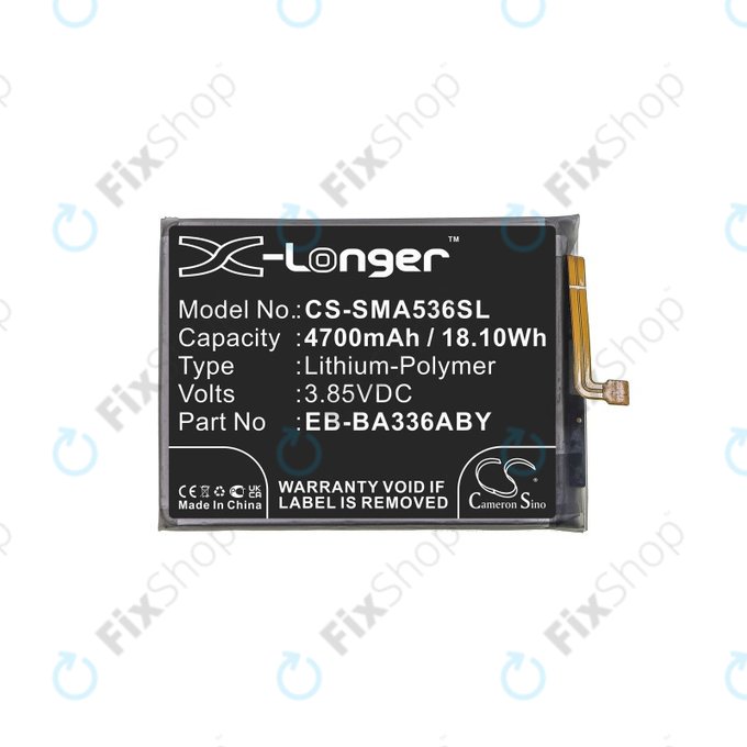 Samsung Galaxy A53 A536B - Akku Batterie EB-BA336ABY 4700mAh HQ