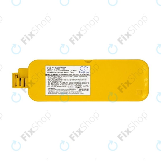 iRobot Roomba 400, 4000 - Akku Batterie 11700, 17373 Ni-MH 14.4V 2000mAh HQ