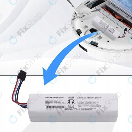 Xiaomi Dreame-series - Akku Batterie P2008-4S2P-MMBK, P1904-4S2P-MM Li-Ion 5200mAh