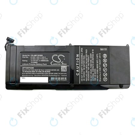 Apple MacBook Pro 17" A1297 (Mid 2010 - Late 2011) - Akku Batterie A1383 6900mAh HQ