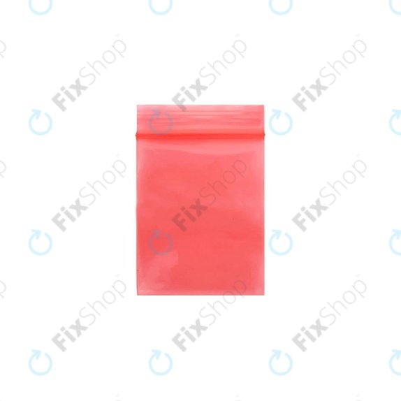 ESD-antistatisch Druckverschlussbeutel (Red) - 9x13cm 100Stk.