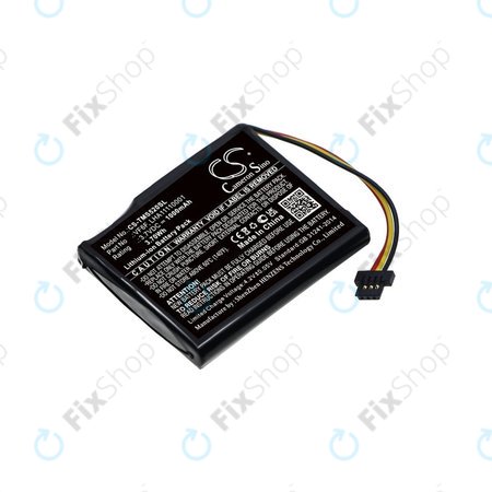 Batterie für TomTom Start 52, 1000mAh, Li-Ion, 3.7V, VF6F, HQ