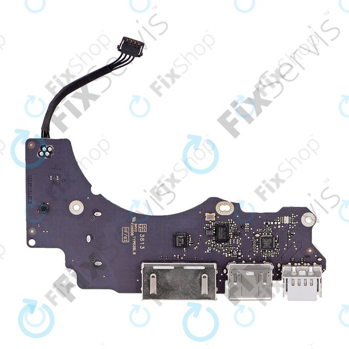 Apple MacBook Pro 13" A1502 (Late 2013 - Mid 2014) - I/O Board (HDMI, SDXC, USB) (Rechts)