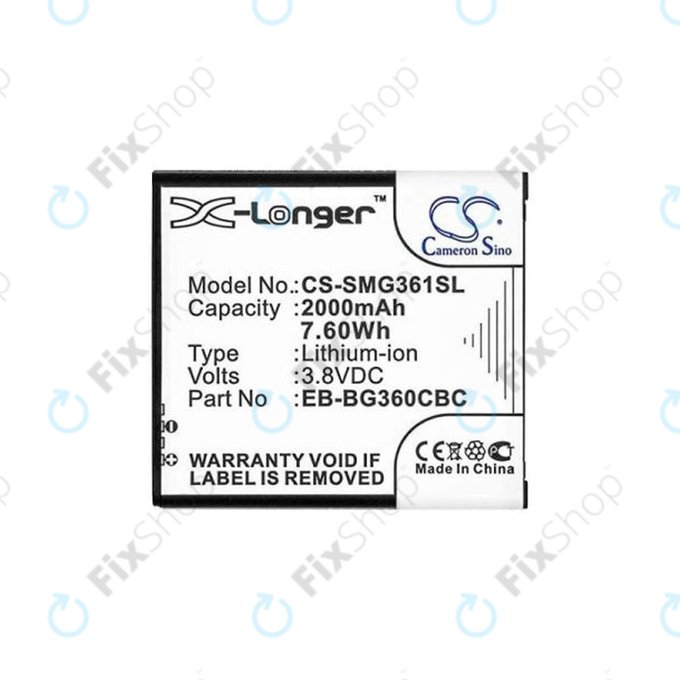 Samsung Galaxy Core Prime G360F - Akku Batterie EB-BG360BBE 2000mAh HQ