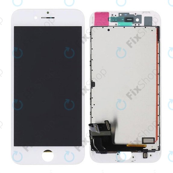 Display für iPhone 8, SE (2020), SE (2022), White, Touchscreen-Glas mit Rahmen, Refurbished