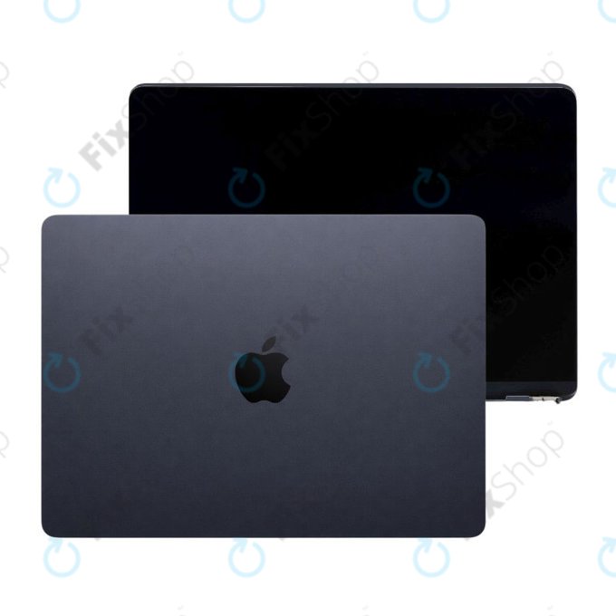 LCD-Display für MacBook Air 13", A3240 (2025), mit Frontglas und Deckel, Midnight, 661-50105, Genuine Apple