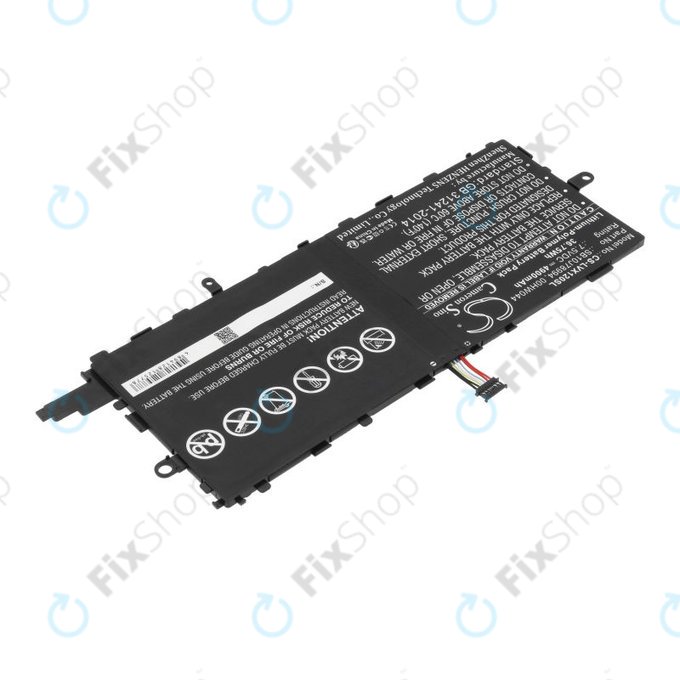 Akku batterie für Lenovo Thinkpad X1 Tablet, 4900mAh, Li-Pol, 7.5V, SB10J78994, HQ