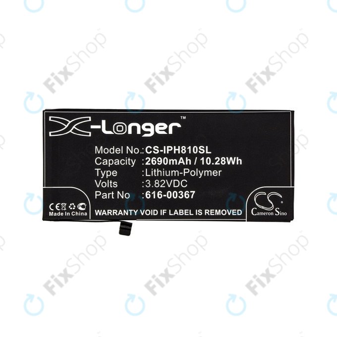 Apple iPhone 8 Plus - Akku Batterie 616-00367 2690mAh HQ