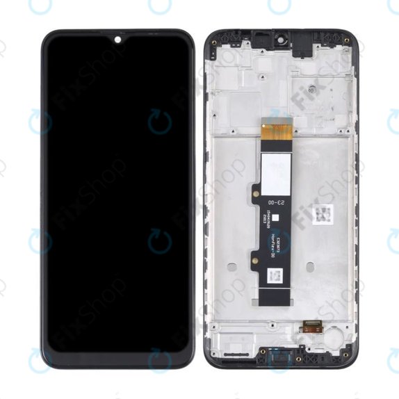 Motorola Moto G10 XT2127 - LCD Display + Touchscreen Front Glas + Rahmen (Aurora Gray) TFT