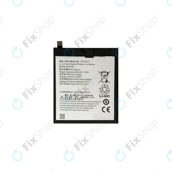 Motorola Moto M XT1663 - Akku Batterie BL265 3000mAh