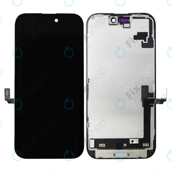 Display In-Cell FHD für iPhone 16, Touchscreen-Glas mit Rahmen, FixPremium