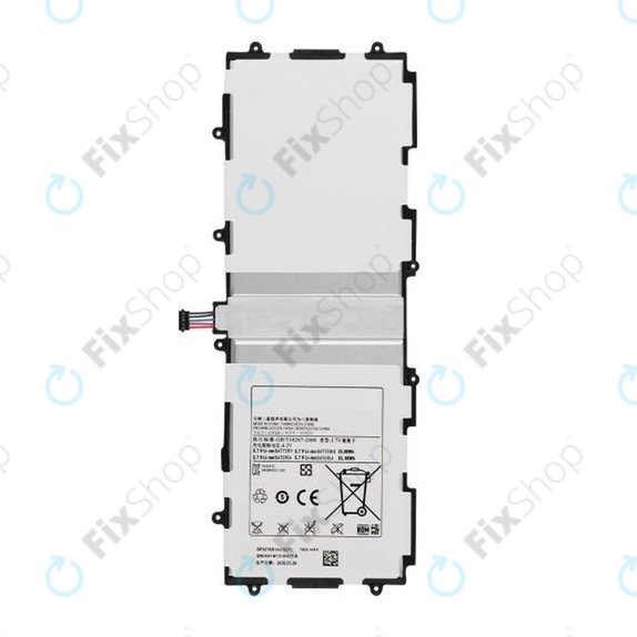 Samsung Galaxy Tab 2 10.1 P5100, P5110, Note 10.1 GT-N8000, N8010 - Akku Batterie SP3676B1A 7000mAh