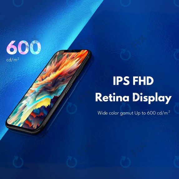 Display In-Cell für iPhone XS, Touchscreen-Glas mit Rahmen, FixPremium