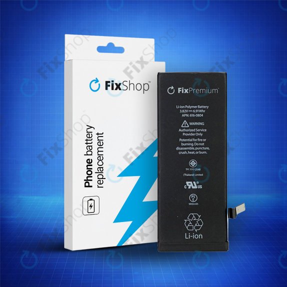 Akku Batterie für iPhone 6, 1810mAh, FixPremium