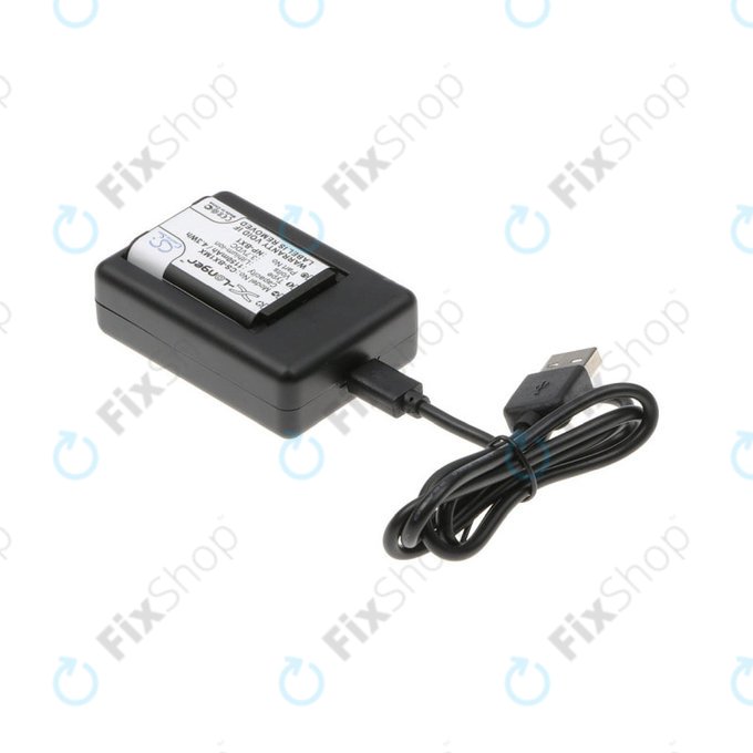 2 Akkus mit Ladegerät fürSony Cyber-shot DSC-RX100, Cyber-shot DSC-WX300B, 1150mAh, Li-Ion, 7.4V, NP-BX1, HQ