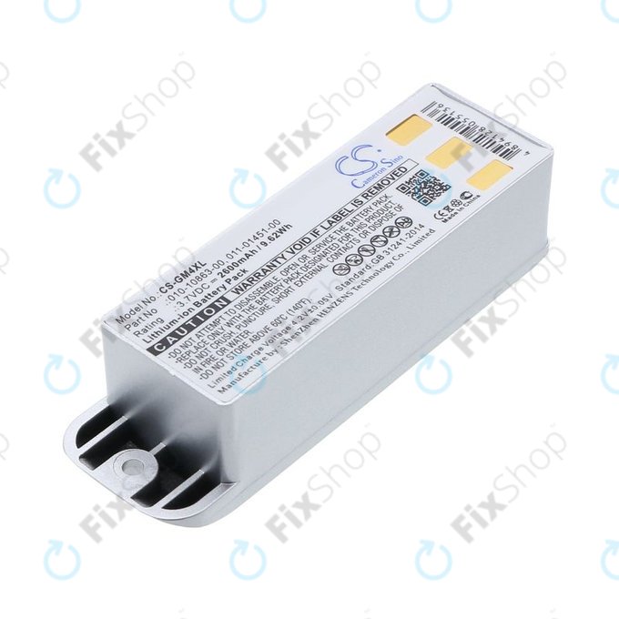 Akku batterie für Garmin Zumo 400, 550, 2600mAh, Li-Ion, 3.7V, 010-10863-00, 011-01451-00, HQ