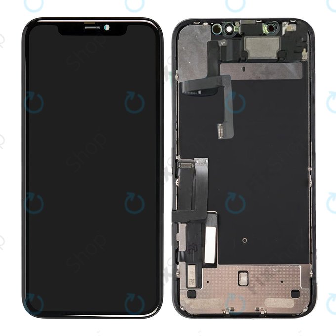Apple iPhone 11 - LCD Display + Touchscreen Front Glas + Rahmen - 661-15932 Genuine Service Pack