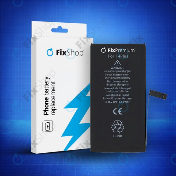 Akku Batterie für iPhone 14 Plus, Tag On, 4323mAh