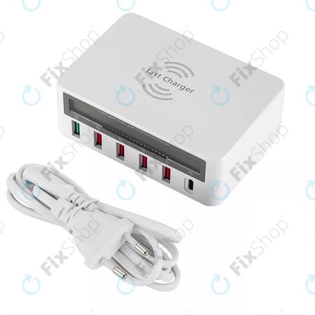 WLX-818F Service-Ladestation mit USB 3.0 und USB-C