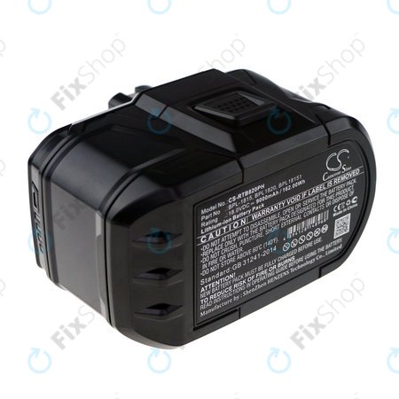 Akku batterie für Ryobi BID1821, CCC, CTR-180l, P200, P600, P730, 9000mAh, Li-Ion, 18V, BPL-1815, HQ