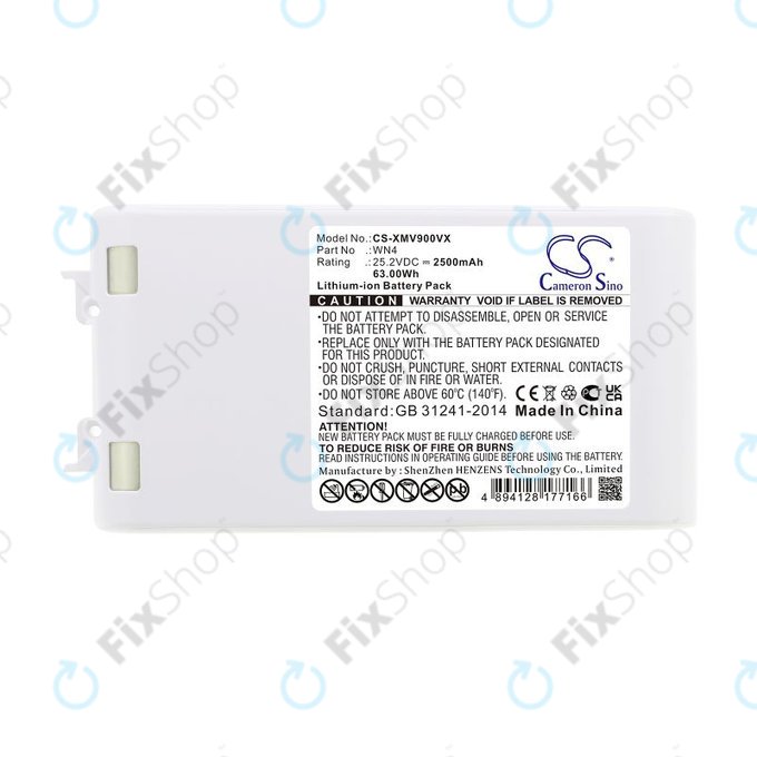 Akku batterie für Xiaomi Dreame V10, V9, V8, XR, 2500mAh, Li-Ion, 25.2V, WN4, HQ