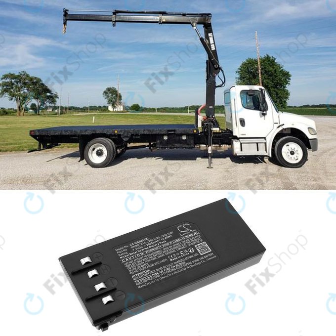 Akku batterie für Hiab 077 Hiduo, 088CL, 095, 2000mAh, Ni-MH, 7.2V, RNBB7215, 2.250.1000, HQ