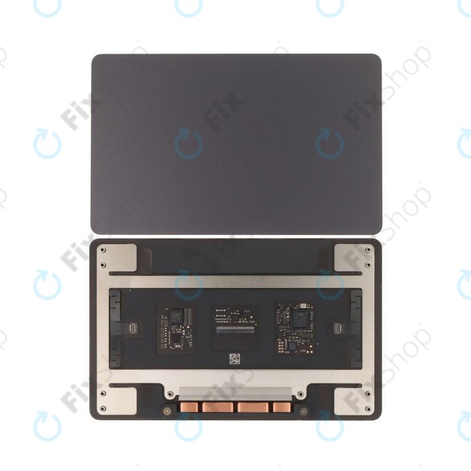 Kompletter Trackpad für MacBook Pro 14", A3112 (2024), Space Black, 661-42546, Genuine Apple