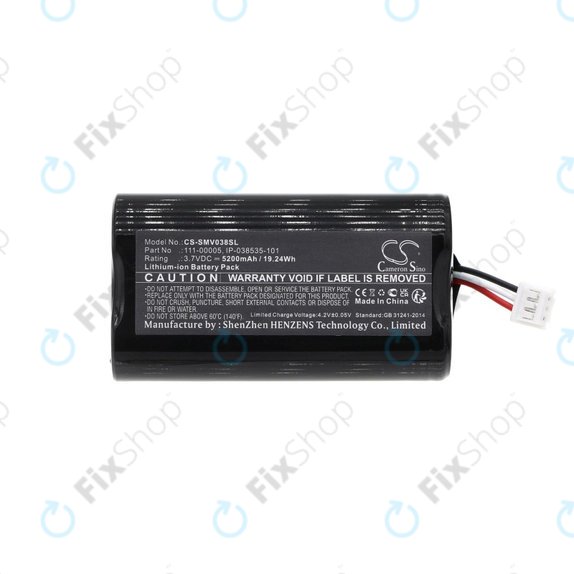 Batterie für Sonos Roam, 5200mAh, Li-Ion, 3.7V, 111-00005, HQ