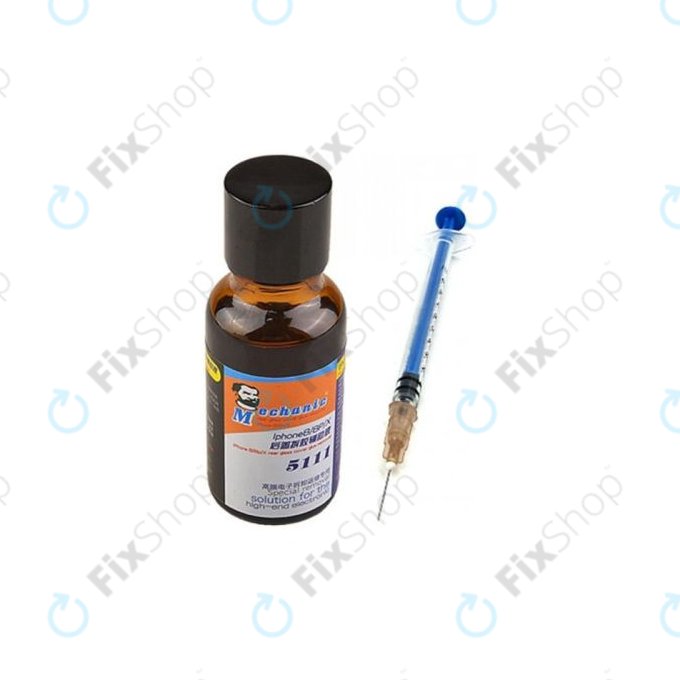Mechanic 5111 - Hintere Glasabdeckung Kleberentferner (iPhone 8 - 14 Pro Max) - 20ml