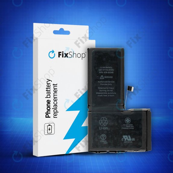 Akku Batterie für iPhone X, 2716mAh