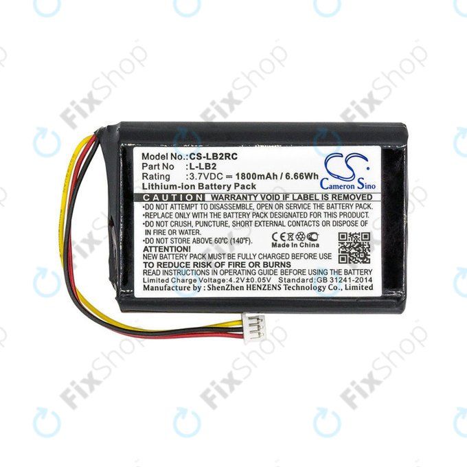 Batterie für Logitech MX1000, 1800mAh, Li-Ion, 3.7V, L-LB2, HQ