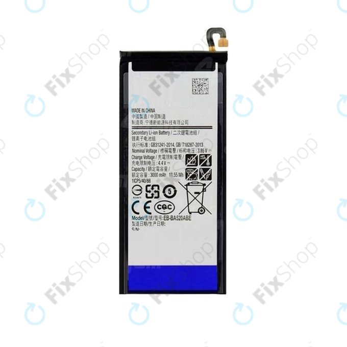Samsung Galaxy A5 A520F (2017), J5 J530F (2017) - Akku Batterie BA520ABE 3000mAh