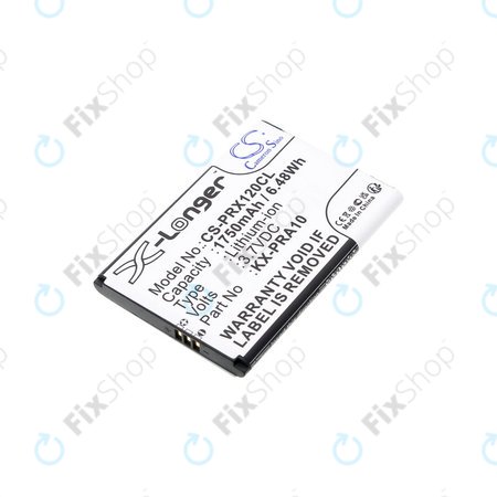 Batterie für Panasonic KX-PRX110, 120, 150, 1750mAh, Li-Ion, 3.7V, KX-PRA10, HQ