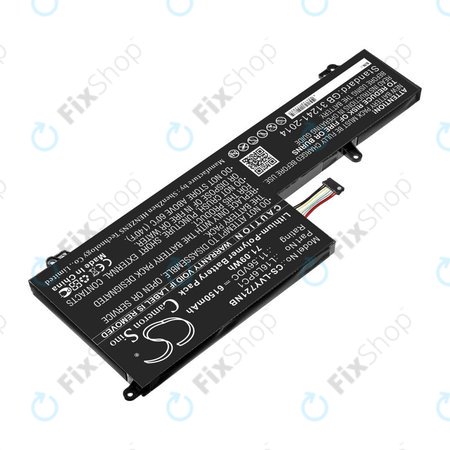 Batterie für Lenovo Yoga 720-15, 6150mAh, Li-Pol, 11.56V, L16L6PC1, HQ