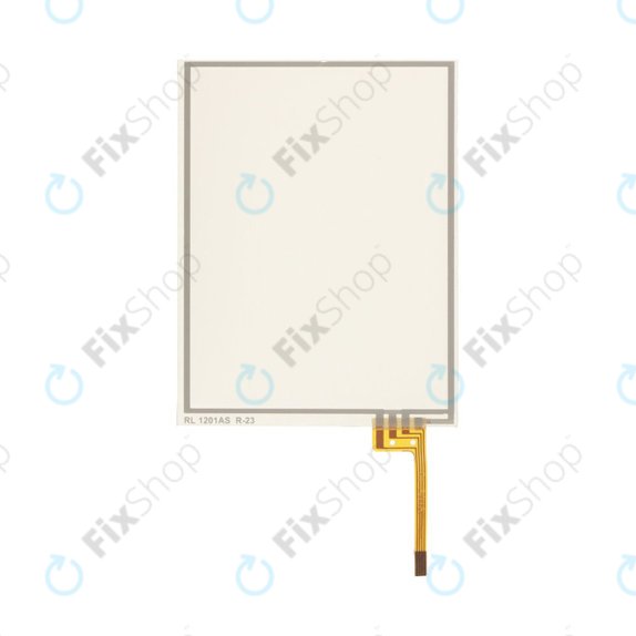 Unteres Touchscreen-Glas mit Klebestreifen für Nintendo DS