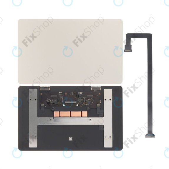 Kompletter Trackpad für MacBook Air 15", A2941 (2023), Starlight, 661-34951, Genuine Apple