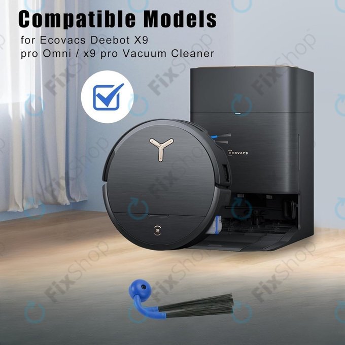 Seitenbürste, 2 Stk. für Ecovacs Deebot X9 Pro Omni, X9 Pro