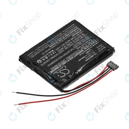 Akku batterie für Garmin Edge 500, 600mAh, Li-Ion, 3.7V, 361-0043-00, HQ